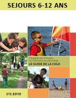 Guide des s&eacute;jours de vacances 6-12 ans