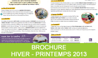 Brochure de colonies de vacances 2012