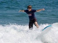 Apprentissage du surf