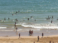A la plage