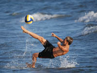 Sport &agrave; la plage