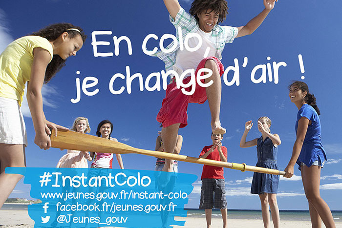 Affiche de la campagne InstantColo