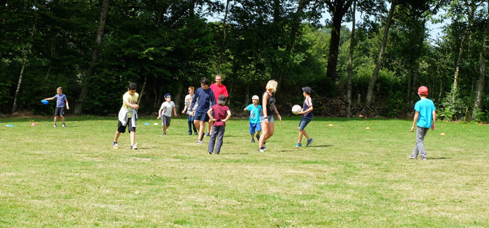 Grand jeu en centre de vacances