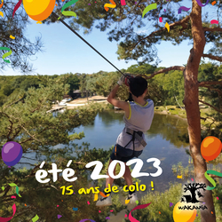Brochure des colonies de vacances été 2023