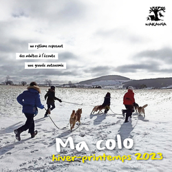 Brochure des colonies de vacances hiver printemps 2023