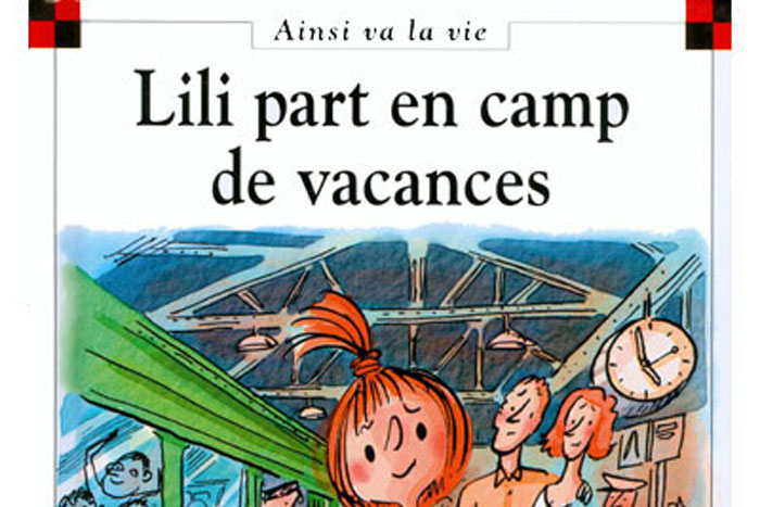 Couverture du livre Lili part en camp de vacances