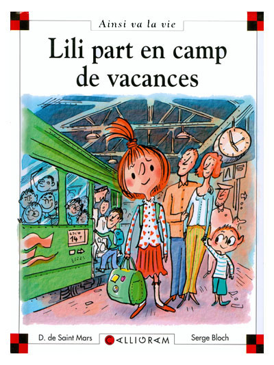 Couverture du livre Lili part en camp de vacances