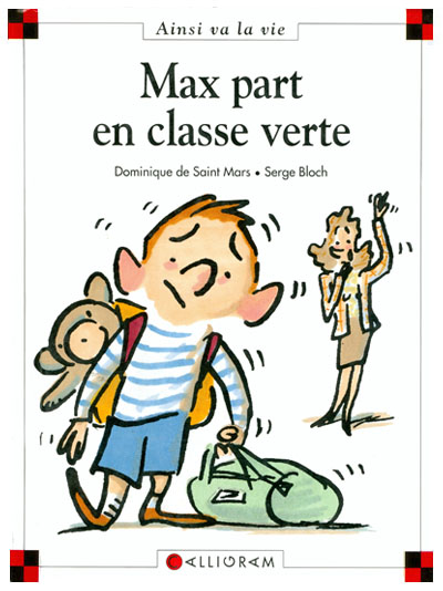 Couverture du livre Max part en classe verte