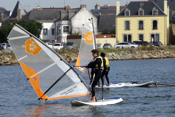 Apprentissage de la voile