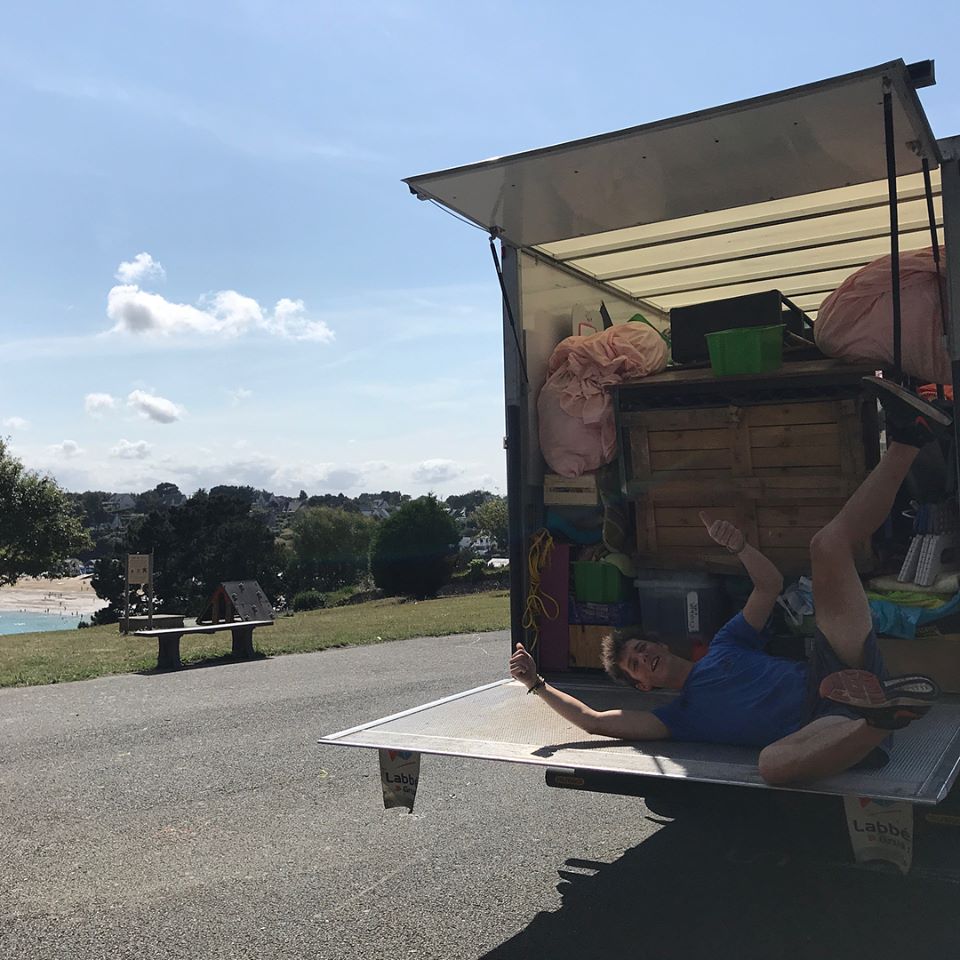 Un camion bien rempli prêt à être déchargé !