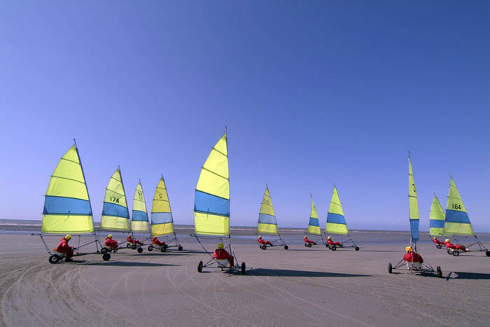 Découverte du char à voile à Erdeven