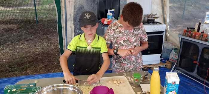 Atelier cuisine colo camping