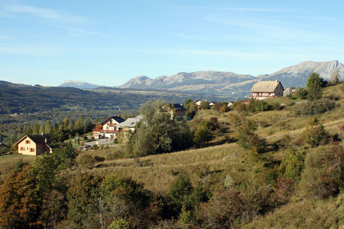 Vue sur la vallée du Champsaur