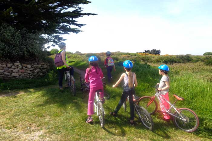 Balade en vélo sur le littoral