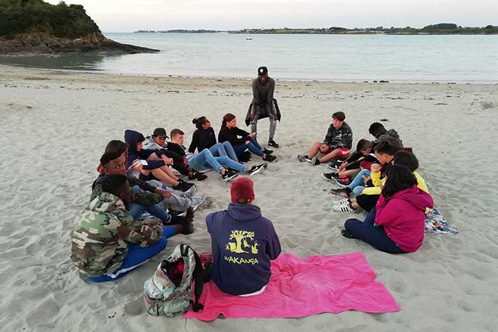 Une veillée loup-garou sur la plage de Saint-Jacut-de-la-mer