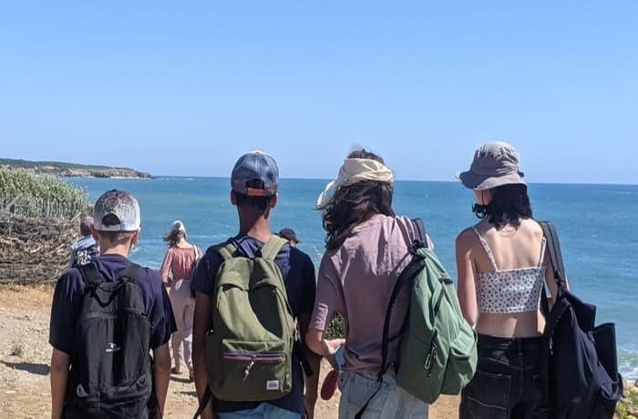 Découverte du littoral dans le nord de l'Espagne avec des ados