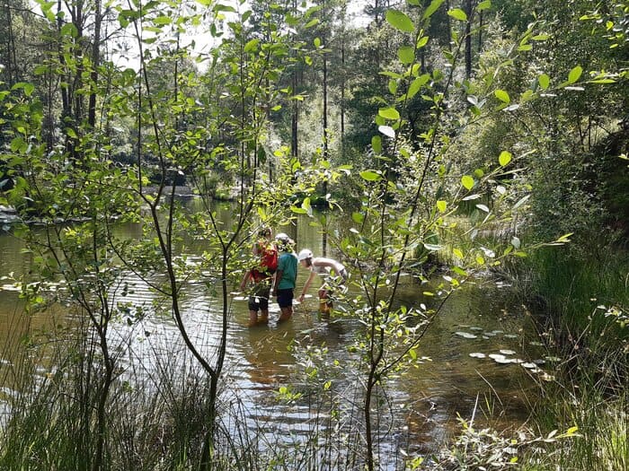 Un moment hors du temps et les pieds dans l'eau 