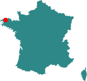 Situation de Plounévez Lochrist (Finistère)