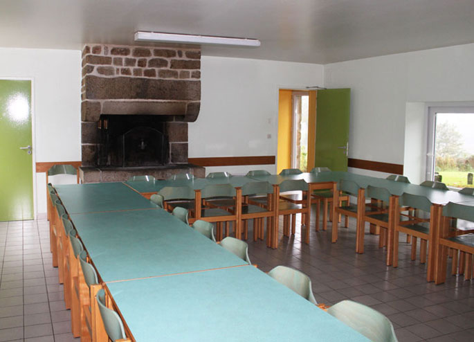 La salle à manger du gite