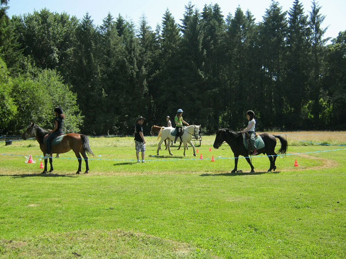 Equitation en colo