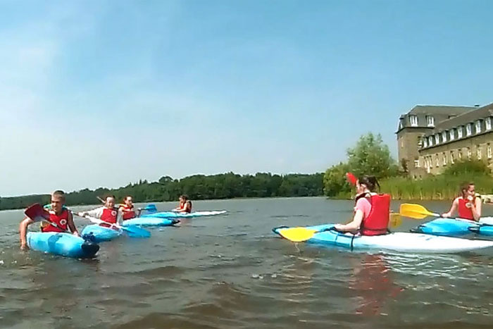 Le kayak à Paimpont