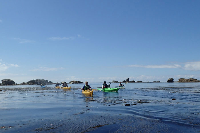 Balade en kayak de mer