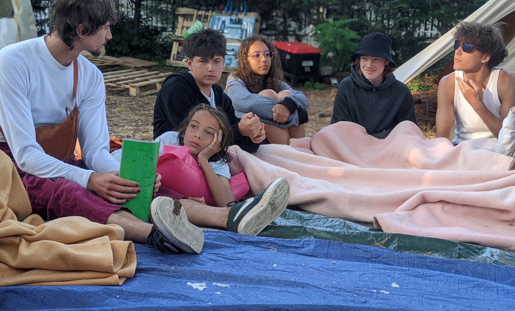 Conseil d'ados sur notre séjour Dans le Secret Des Vagues