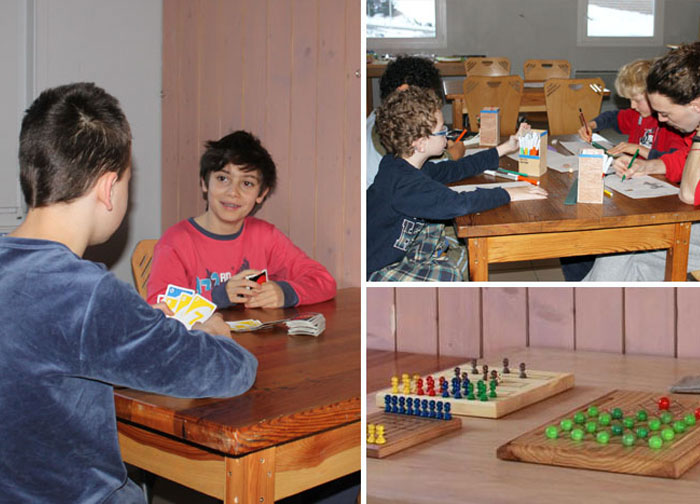 Une salle pour les activités